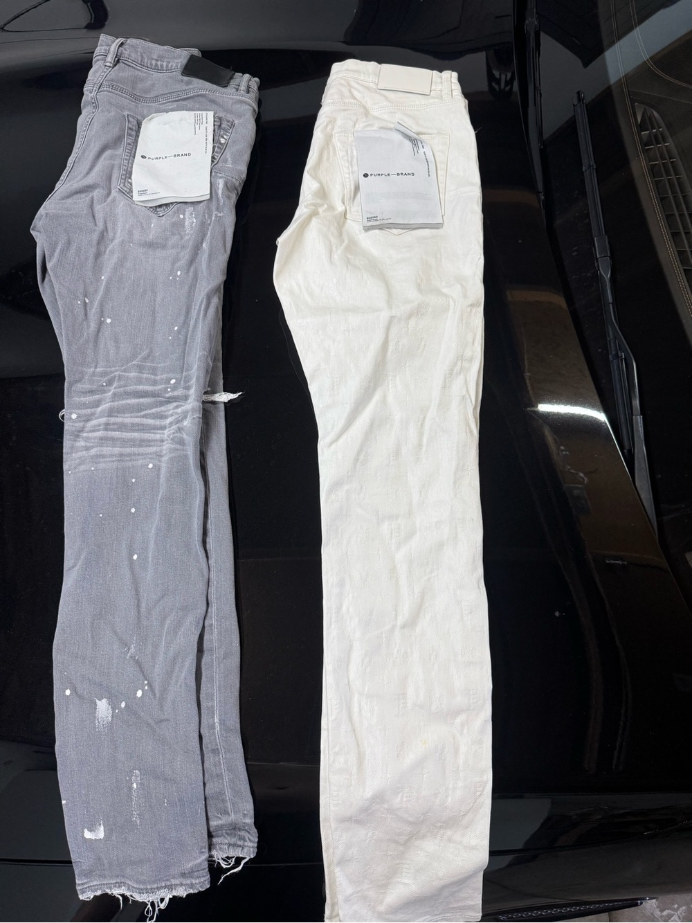 Purple Brand Men’s Slim Jeans - White